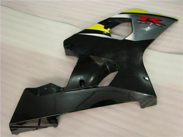 Jaune Noir 04-05 Suzuki GSXR 600/750 Carénages Moto Jaune Noir 04-05 Suzuki GSXR 600/750 Carénages Moto