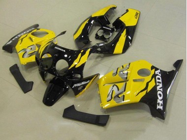Jaune Noir 1988-1989 Honda CBR250RR MC19 Carénage Moto