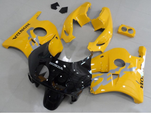 Jaune Noir 91-98 Honda CBR250RR MC22 Carénage Moto