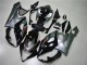 Carénage Moto Suzuki GSXR 1000 2005-2006 - Noir Brillant Argent
