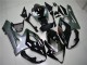 Carénage Moto Suzuki GSXR 1000 2005-2006 - Noir Brillant Argent
