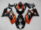 Carénage Moto Suzuki GSXR 1000 2007-2008 - Orange Noir