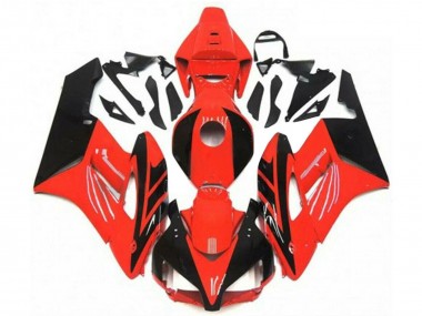 Carénages Moto Honda CBR1000RR 2004-2005 - Rouge Noir Brillant