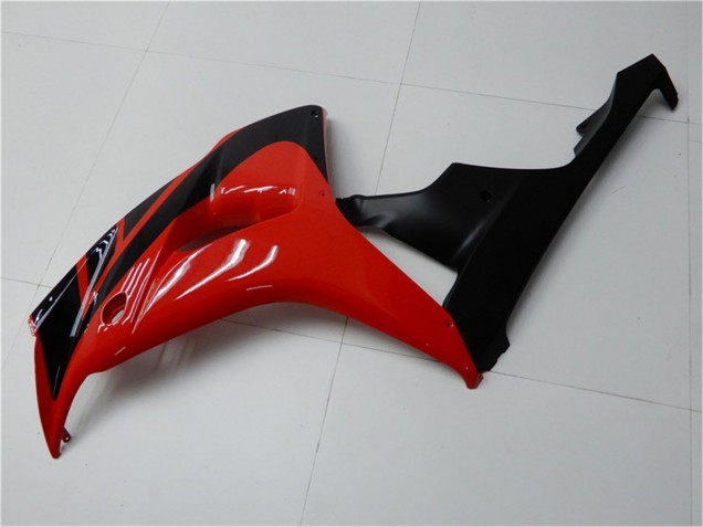 Kits Carénages Moto Honda CBR1000RR 2006-2007 - Rouge Noir Brillant