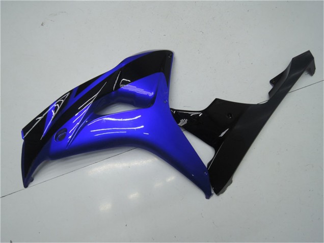 Kits Carénage Moto Honda CBR1000RR 2006-2007 - Bleu Noir Brillant