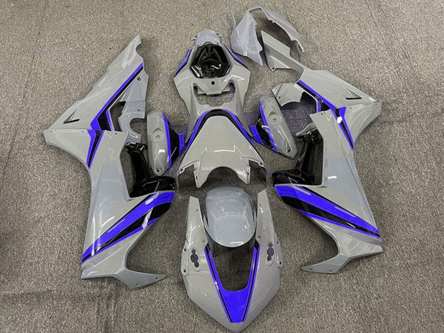 Carénages Moto Honda CBR1000RR 2017-2023 - Nardo Gris Bleu Bande