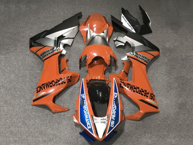 Carénages Moto Honda CBR1000RR 2017-2023 - Orange Bleu Blanc Argent Noir Mat DSI Performance