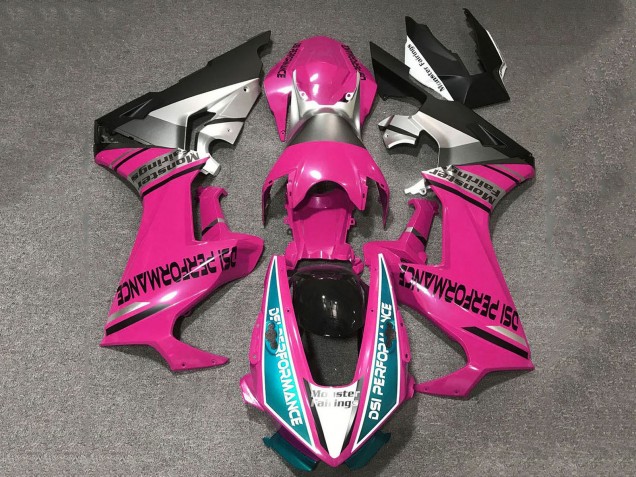 Carénages Moto Honda CBR1000RR 2017-2023 - Rose Bleu Clair Blanc Argent Noir Mat DSI Performance