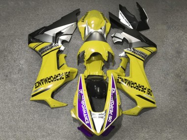 Carénages Moto Honda CBR1000RR 2017-2023 - Jaune Violet Blanc Argent Noir Mat DSI Performance