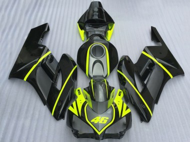 Carénages Moto Honda CBR1000RR 2004-2005 - Gris Noir Haute Visibilité Jaune Motul 46