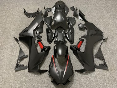 Carénages Moto Honda CBR1000RR 2017-2023 - Noir Mat Rouge