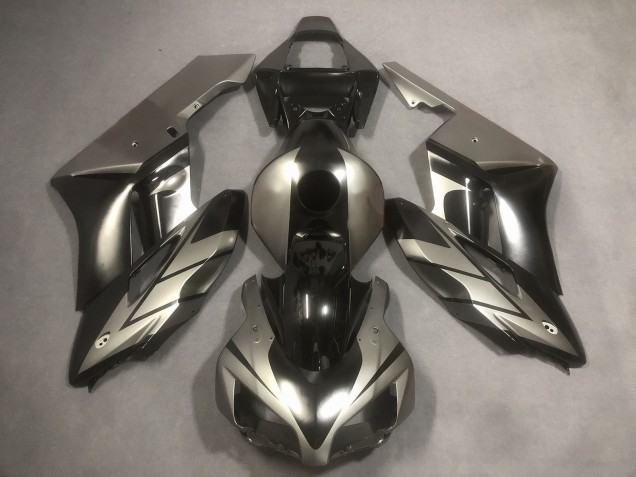 Carénages Moto Honda CBR1000RR 2004-2005 - Argent Noir Brillant