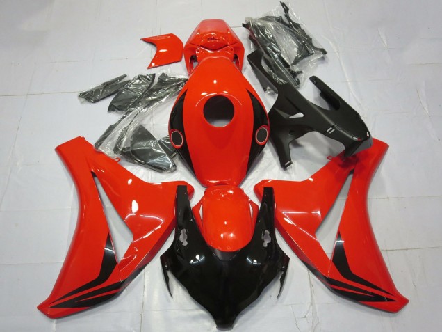 Carénages Moto Honda CBR1000RR 2008-2011 - Rouge Noir Brillant