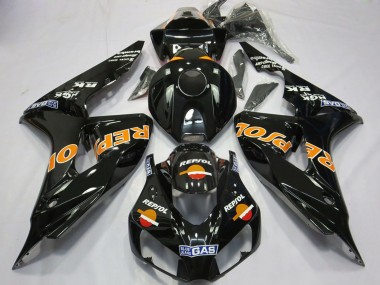 Carénages Moto Honda CBR1000RR 2006-2007 - Orange Brillant Repsol