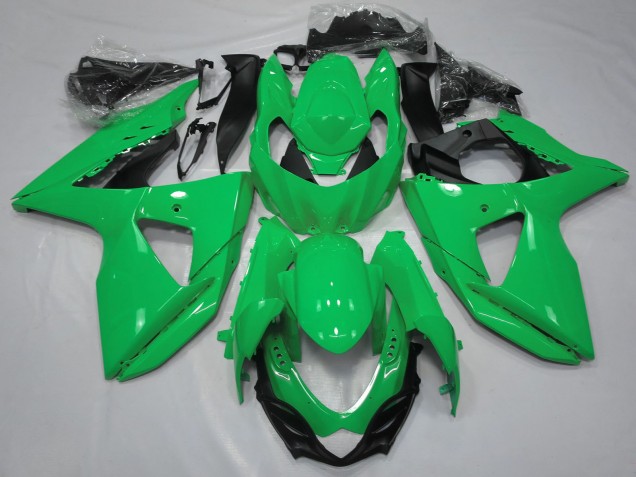 Carénage Moto Suzuki GSXR 1000 2009-2016 - Vert Noir