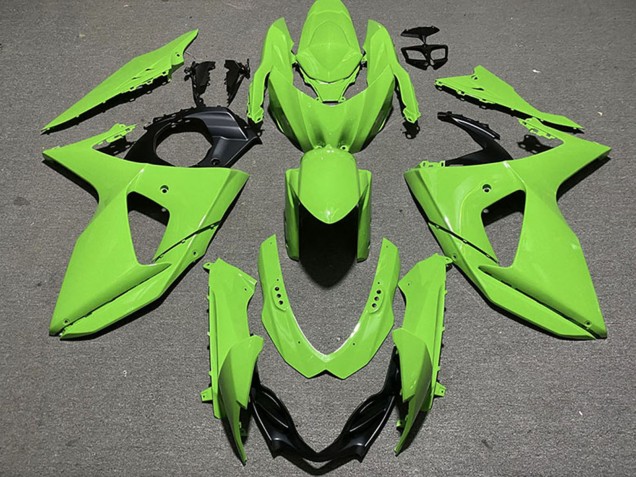 Carénages Moto Suzuki GSXR 1000 2009-2016 - Vert Noir