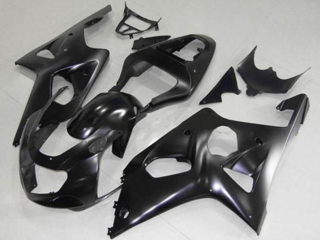Carénages Moto Suzuki GSXR 1000 2000-2002 - Noir Mat