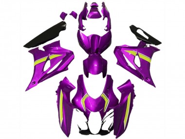 Carénages Moto Suzuki GSXR 1000 2017-2024 - Rose Jaune Style
