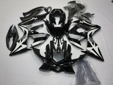 Carénages Moto Suzuki GSXR 1000 2009-2016 - Blanc Noir