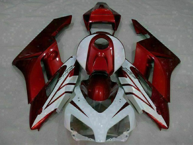 Carénages Moto Honda CBR1000RR 2004-2005 - Blanc Rouge Noir