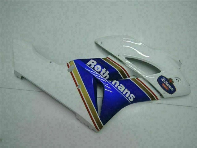 Carénage Moto Honda CBR1000RR 2004-2005 - Blanc Bleu Jaune Rothmans