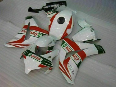 Carénages Moto Honda CBR1000RR 2008-2011 - Blanc Rouge Vert Castrol