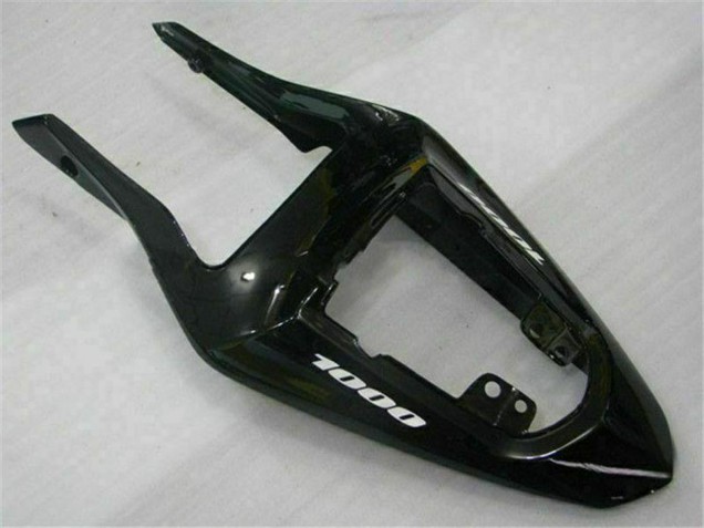 Carénages Moto Suzuki GSXR 1000 2003-2004 - Noir Brillant Or Flamme