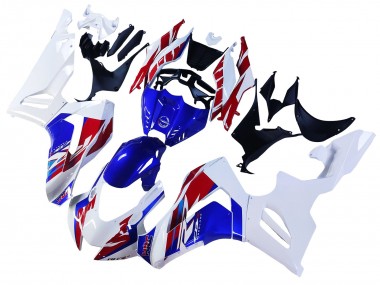 Carénages Moto Honda CBR1000RR-R 2020-2023 - Blanc Rouge Bleu