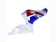 Carénages Moto Honda CBR1000RR-R 2020-2023 - Blanc Rouge Bleu