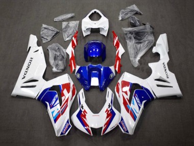 Kits Carénage Moto Honda CBR1000RR-R 2020-2023 - Blanc Rouge Bleu HRC