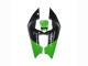 Carénages Moto Kawasaki ZXR250 1989-1990 - Vert Noir Brillant Elf Touch4 Bridgestone