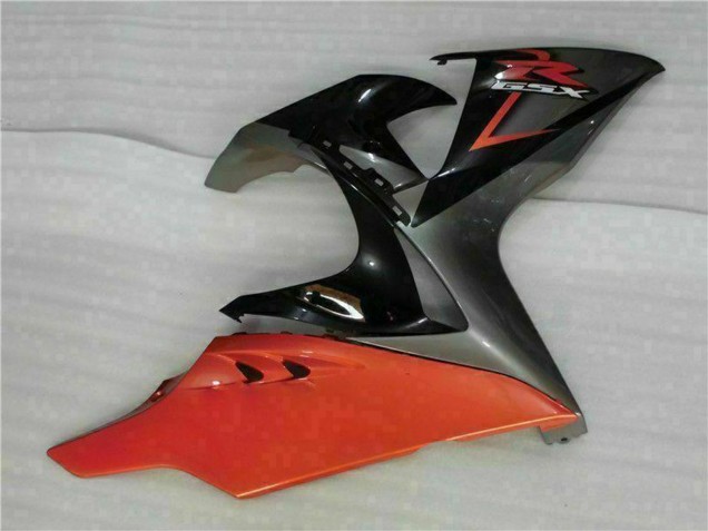 Carénages Moto Suzuki GSXR 1000 2009-2016 - Orange Noir Brillant