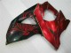 Carénages Moto Suzuki GSXR 1000 2009-2016 - Rouge Noir Brillant