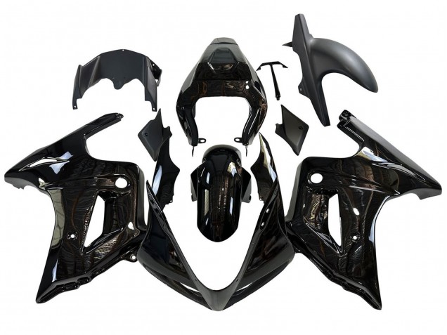 Carénages Moto Suzuki SV650 2003-2013 - Noir Brillant