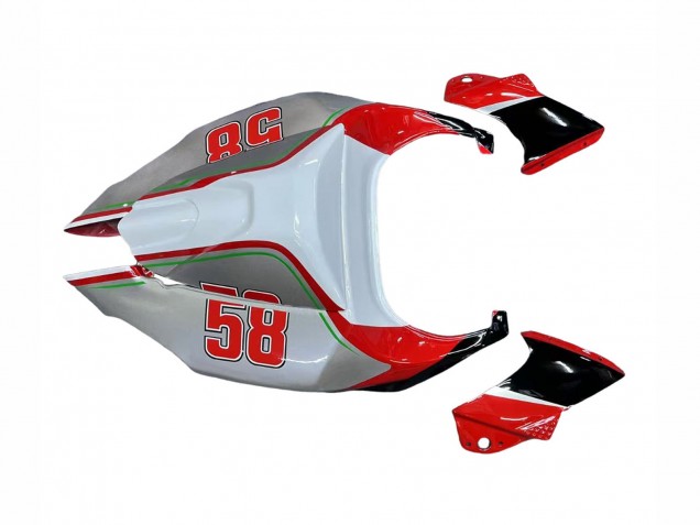 Carénages Moto Aprilia RSV1000 2003-2006 - Blanc Rouge Noir Jaune 58