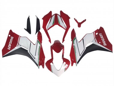 Carénages Moto Ducati Supersport 939/939S 2017-2022 - Blanc Rouge Noir Vert