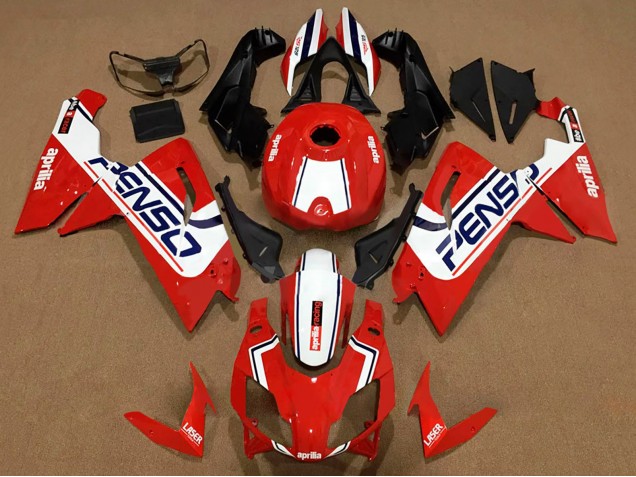 Carénages Moto Aprilia RS125 2006-2011 - Rouge Blanc