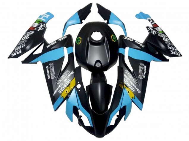 Carénages Moto Aprilia RS125 2006-2011 - Bleu Clair Noir Jaune
