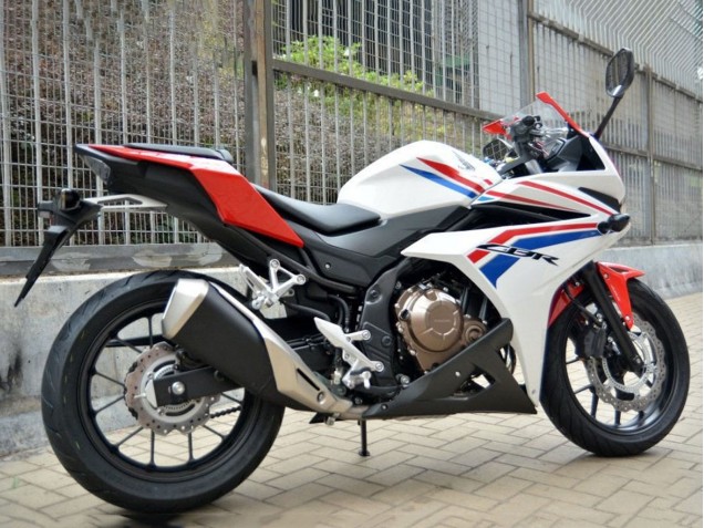 Carénages Moto Honda CBR500R 2016-2018 - Blanc Rouge Bleu Noir Mat