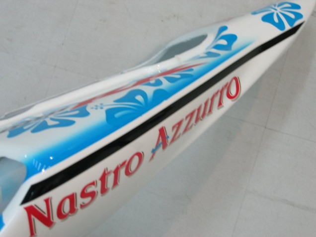 Carénages Moto Honda CBR1000RR 2004-2005 - Blanc Bleu Neige Nastro Azzurro 46
