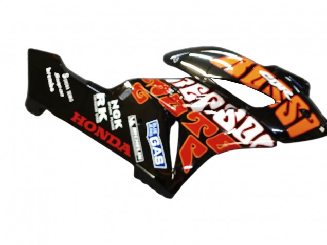 Carénages Moto Honda CBR1000RR 2004-2005 - Jaune Orange Noir Brillant Repsol Rossi 46