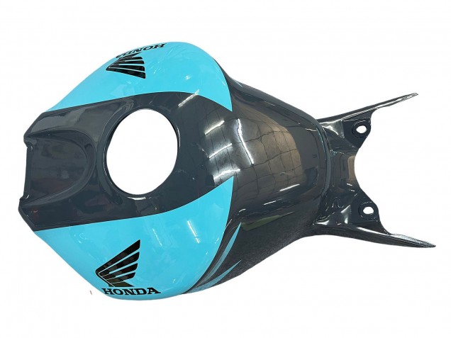 Carénages Moto Honda CBR1000RR 2004-2005 - Bleu Clair Noir Brillant