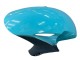 Carénages Moto Honda CBR1000RR 2004-2005 - Bleu Clair Noir Brillant