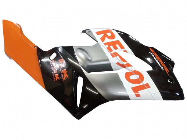Carénages Moto Honda CBR1000RR 2004-2005 - Orange Argent Noir Brillant Repsol