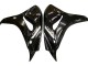 Carénages Moto Honda CBR1000RR 2006-2007 - Noir Brillant Noir Mat