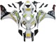 Carénages Moto Honda CBR1000RR 2006-2007 - Blanc Vert Noir Brillant Hannspree 52