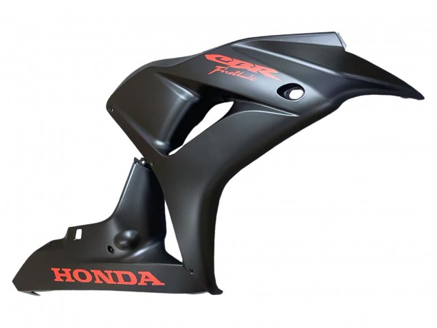 Carénages Moto Honda CBR1000RR 2006-2007 - Noir Mat Rouge Décalque