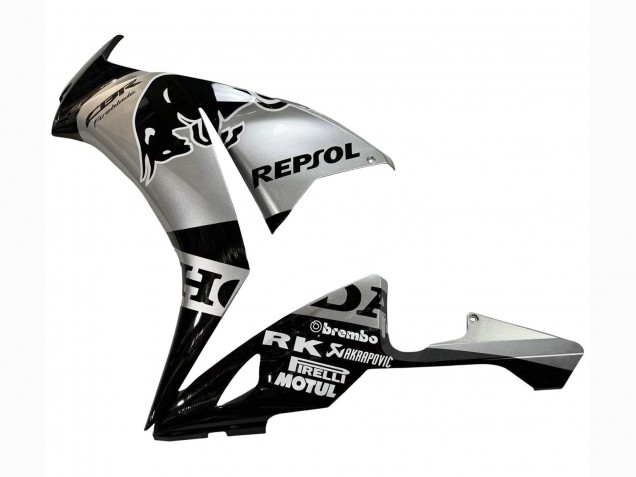 Carénages Moto Honda CBR1000RR 2012-2016 - Argent Noir Brillant Repsol Red Bull