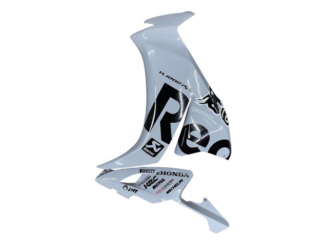 Carénages Moto Honda CBR1000RR 2012-2016 - Gris Clair Noir Brillant Red Bull