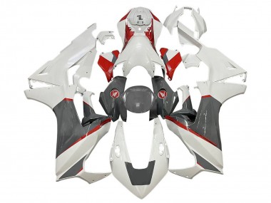 Carénages Moto Honda CBR1000RR 2017-2023 - Blanc Rouge Gris